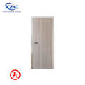 Xzic UL Intertek Hotel Fire Rated Wood Porte